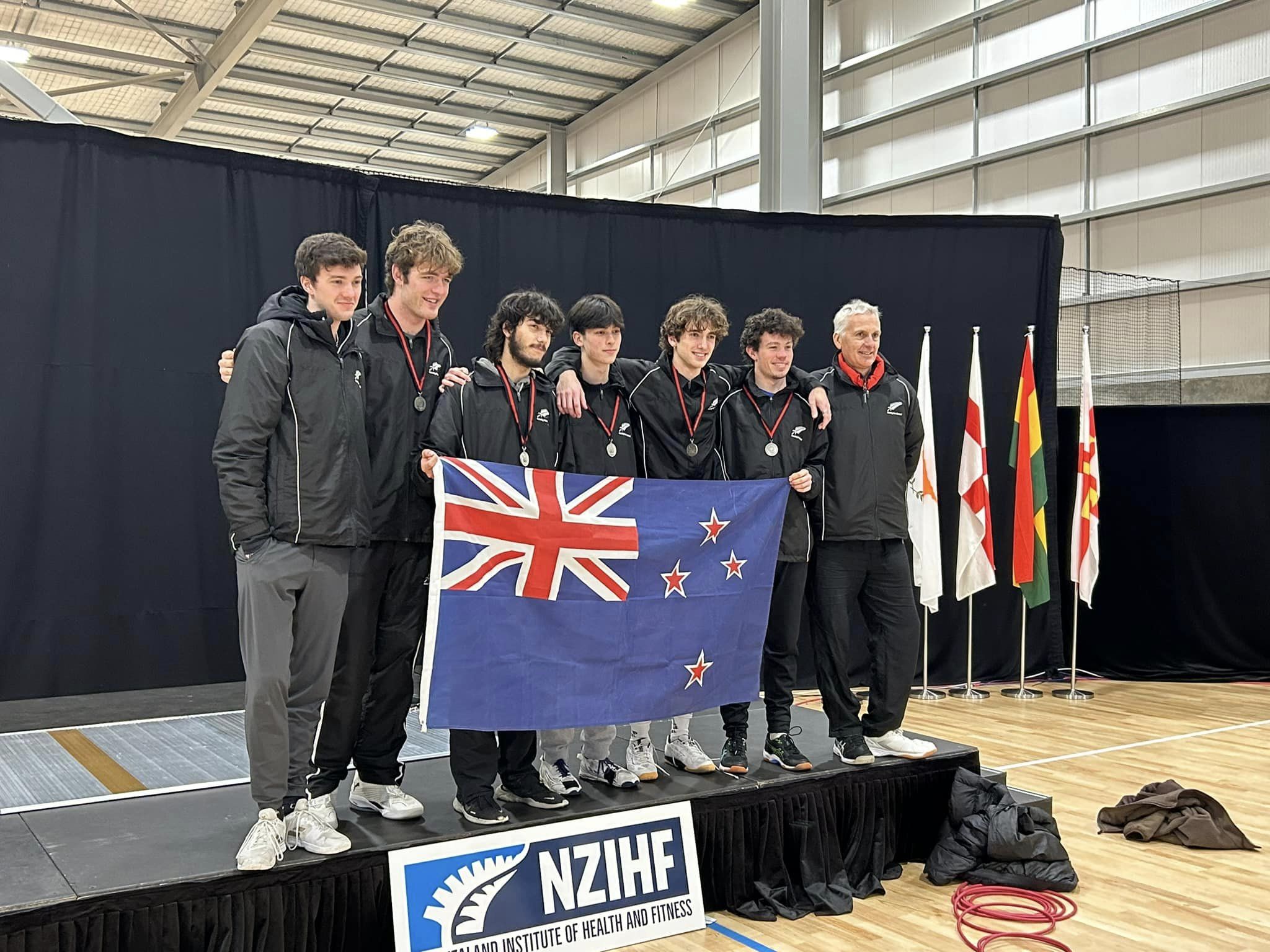 Mens Junior epee teams 1